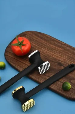 Tom Küche & Esszimmer-Robuster Fleischklopferhammer – Professionelles Steakklopferwerkzeug für saftige, aromatische Stücke