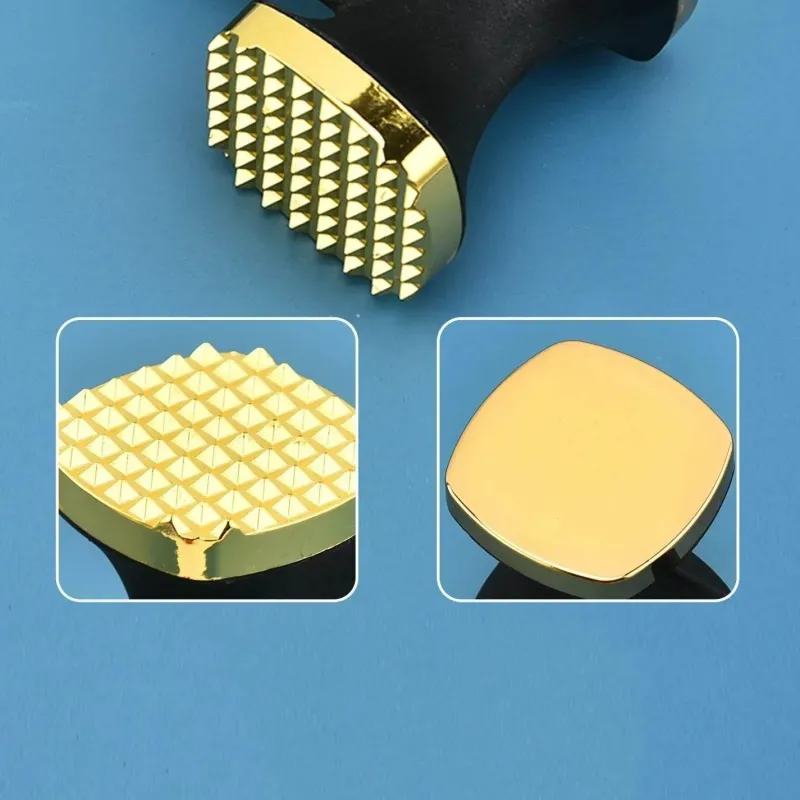 Tom Küche & Esszimmer-Robuster Fleischklopferhammer – Professionelles Steakklopferwerkzeug für saftige, aromatische Stücke