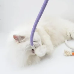 TailTrend Haustierspielzeug-Robustes Kauseilspielzeug für Katzen – spannendes und lustiges Beißspielzeug für Katzen