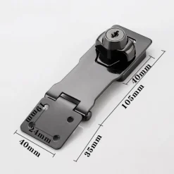 Comfort u0026 Style Gadgets Für Zuhause-Robustes Schubladenschloss aus Edelstahl – sicheres Schrankschloss