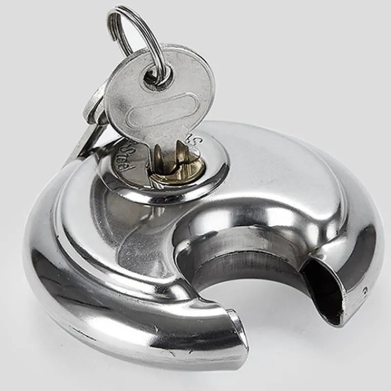 Trail u0026 Beyond Camping Im Freien|Outdoor & Garten-Robustes Vorhängeschloss aus Edelstahl – Sicheres Rundschloss