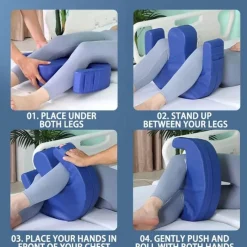 The Relaxation Nook Mobilitäts- Und Support-Tools|Gesundheits-Gadgets-Rollenkissen zur Druckentlastung für ältere Menschen – bequemes Stützkissen