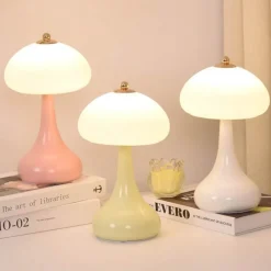 The Light Loft Beleuchtung-Romantische cremefarbene Tischlampe – elegantes Beleuchtungsdekor für Zuhause