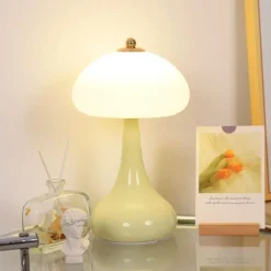 The Light Loft Beleuchtung-Romantische cremefarbene Tischlampe – elegantes Beleuchtungsdekor für Zuhause