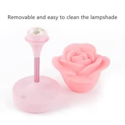 The Decor Haven Beleuchtung-Rosenblumen-Nachtlicht - Romantisches Wohndekor