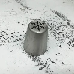 Tom Küche & Esszimmer-Rosen-Spritztüllen-Set zum Dekorieren von Weihnachtsgebäck – ideal für festliche Leckereien