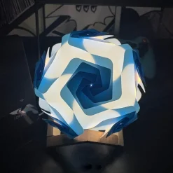 Bright Accents Beleuchtung-Rosen-Windmühlenlampe – Dekoratives LED-Nachtlicht