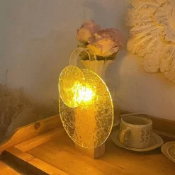 Bright Accents Beleuchtung-Rotierende Wasserwellen-Nachtlampe – Beruhigendes LED-Stimmungslicht