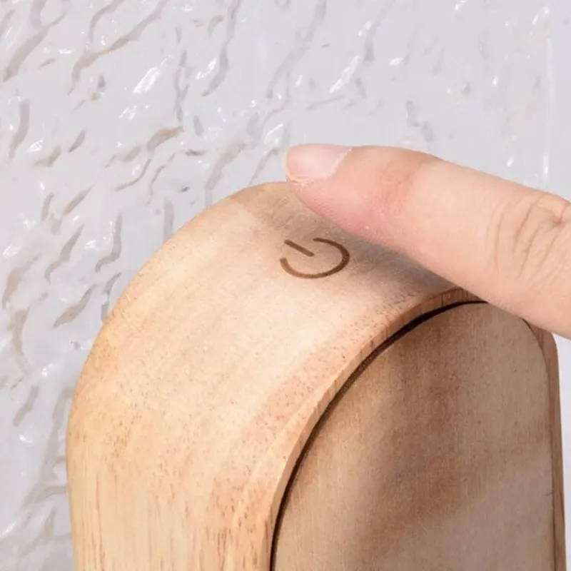 Bright Accents Beleuchtung-Rotierende Wasserwellen-Nachtlampe – Beruhigendes LED-Stimmungslicht