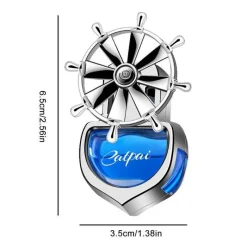 Wild u0026 Free Gear Autozubehör|Automobilindustrie-Rotierender Auto-Lufterfrischer – Aromatherapie-Duftdiffusor für die Autolüftung
