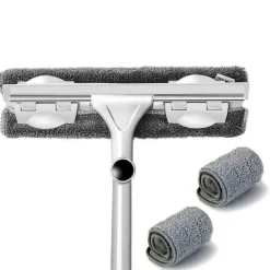 Tranquil Waters Badezimmer-Rotierender Fensterwischer – Werkzeug mit großer Reichweite für einfaches Reinigen