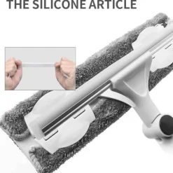 Tranquil Waters Badezimmer-Rotierender Fensterwischer – Werkzeug mit großer Reichweite für einfaches Reinigen