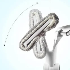 Tranquil Waters Badezimmer-Rotierender Fensterwischer – Werkzeug mit großer Reichweite für einfaches Reinigen