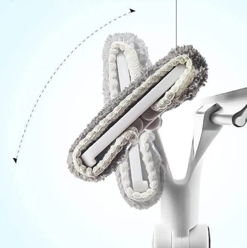 Tranquil Waters Badezimmer-Rotierender Fensterwischer – Werkzeug mit großer Reichweite für einfaches Reinigen