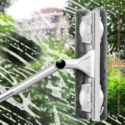 Tranquil Waters Badezimmer-Rotierender Fensterwischer – Werkzeug mit großer Reichweite für einfaches Reinigen