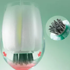 The Cozy Mug Küche & Esszimmer-Rotierender Flaschenglasreiniger mit langem Griff