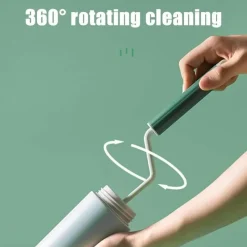 The Cozy Mug Küche & Esszimmer-Rotierender Flaschenglasreiniger mit langem Griff