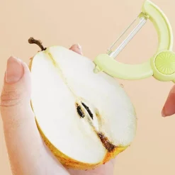 The Culinary Kit Küche & Esszimmer-Rotierender Gemüse- und Obstschäler – einfach zu verwendendes Küchenwerkzeug