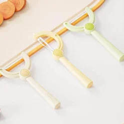 The Culinary Kit Küche & Esszimmer-Rotierender Gemüse- und Obstschäler – einfach zu verwendendes Küchenwerkzeug