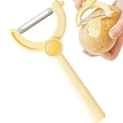 The Culinary Kit Küche & Esszimmer-Rotierender Gemüse- und Obstschäler – einfach zu verwendendes Küchenwerkzeug