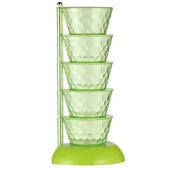 Space Savvy Küche & Esszimmer-Rotierendes Gewürzregal – Mehrschichtiger Gewürz-Organizer