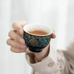 Tom Küche & Esszimmer-Rotierendes Puer-Teeset – Chinesisches Gongfu-Teegeschirr