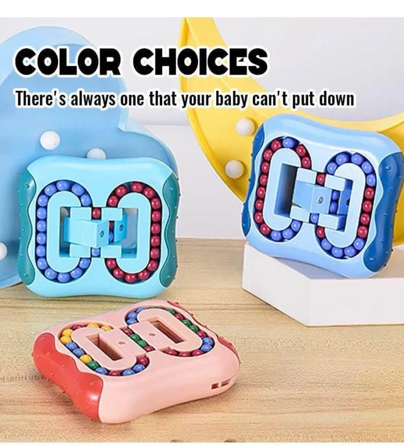 The Decor Haven Babyspielzeug-Rotierendes Stressabbau-Spielzeug – Kreatives, intelligentes Spielzeug