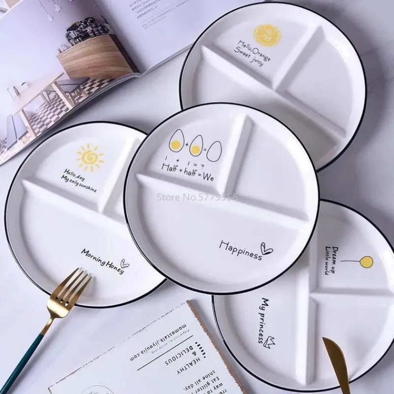 Elegance at the Table Küche & Esszimmer-Runder Gitterteller – perfekt für Solo-Mahlzeiten und Familienfrühstücke