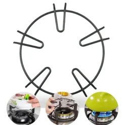 Tom Küche & Esszimmer-Runder, rutschfester Milchtopfhalter – Küchenregal für Gasherde