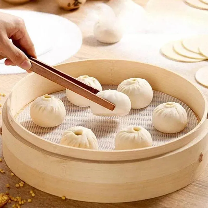 Tom Küche & Esszimmer-Rundes Dampftuch-Set – 5-teiliges Dampftuch-Set für Brötchen und Brot