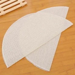 Tom Küche & Esszimmer-Rundes Dampftuch-Set – 5-teiliges Dampftuch-Set für Brötchen und Brot