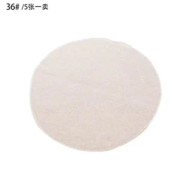 Tom Küche & Esszimmer-Rundes Dampftuch-Set – 5-teiliges Dampftuch-Set für Brötchen und Brot