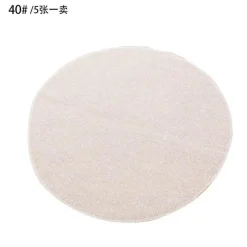 Tom Küche & Esszimmer-Rundes Dampftuch-Set – 5-teiliges Dampftuch-Set für Brötchen und Brot