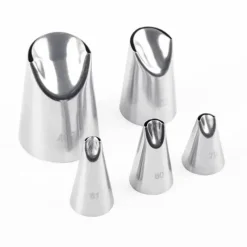 Tom Küche & Esszimmer-Russisches Tüllenset zum Dekorieren von Kuchen – Sahnespritztüllen für Desserts