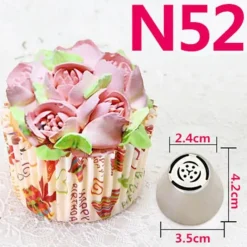 Tom Küche & Esszimmer-Russisches Tüllenset zum Dekorieren von Kuchen – Sahnespritztüllen für Desserts