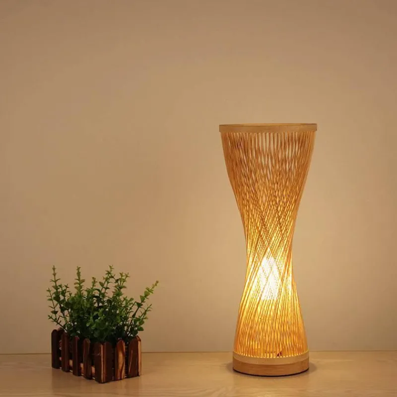 Glow u0026 Shade Beleuchtung-Rustic Table Lamp - Nestled Harvest Design