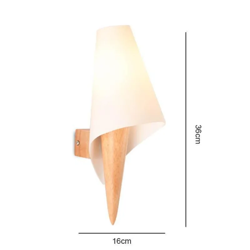 The Light Loft Beleuchtung-Rustikale Wandlampe aus Massivholz – Vintage-Beleuchtung für Zuhause