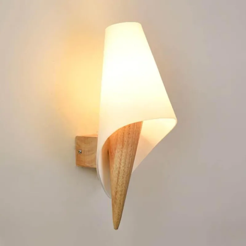 The Light Loft Beleuchtung-Rustikale Wandlampe aus Massivholz – Vintage-Beleuchtung für Zuhause