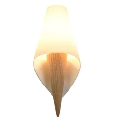 The Light Loft Beleuchtung-Rustikale Wandlampe aus Massivholz – Vintage-Beleuchtung für Zuhause