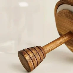 Space Savvy Küche & Esszimmer-Rustikales Honigglas - Honigbehälter im Vintage-Stil