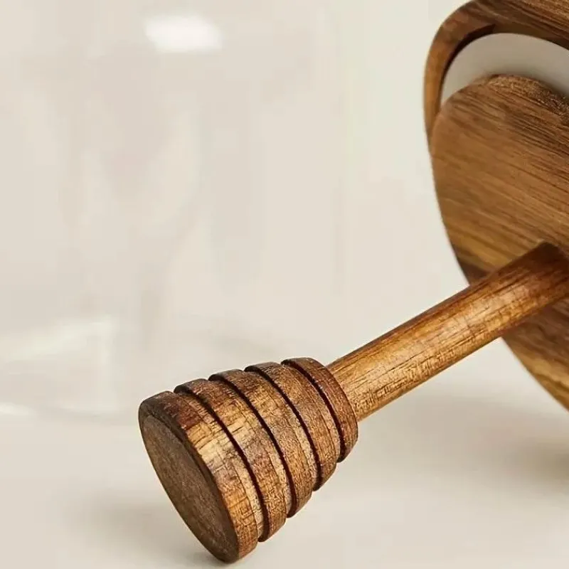 Space Savvy Küche & Esszimmer-Rustikales Honigglas - Honigbehälter im Vintage-Stil