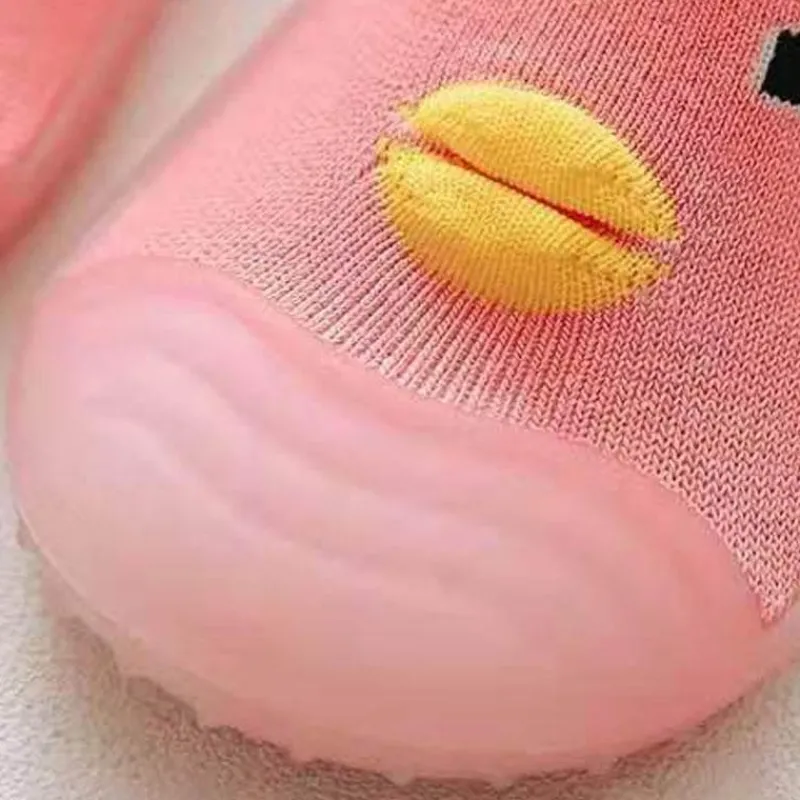 The Decor Haven Babykleidung|Babykleidung-Rutschfeste Babysocken mit Mini-Ente – süße Babyschuhe