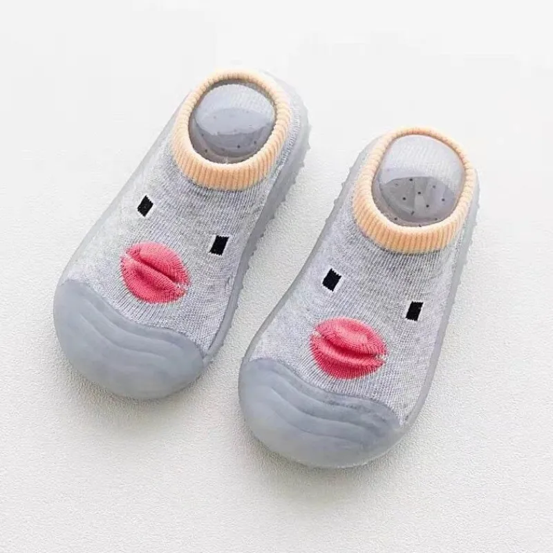 The Decor Haven Babykleidung|Babykleidung-Rutschfeste Babysocken mit Mini-Ente – süße Babyschuhe