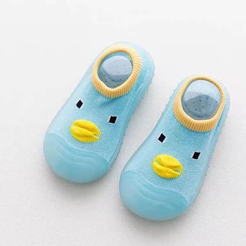 The Decor Haven Babykleidung|Babykleidung-Rutschfeste Babysocken mit Mini-Ente – süße Babyschuhe