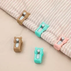 The Decor Haven Heimwerkzeuge-Rutschfeste Bettklammern – Sichere Bettlösung, 4er-Pack