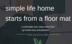 Floor u0026 Flair Boden & Teppiche-Rutschfeste nordische Sechseck-Fußmatte – staubdichte Eingangsmatte