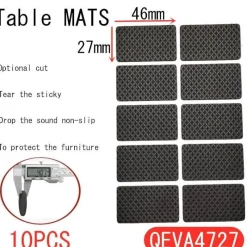 Comfort u0026 Style Gadgets Für Zuhause-Rutschfeste, selbstklebende Stuhlfußpolster – Schutz aller Oberflächen