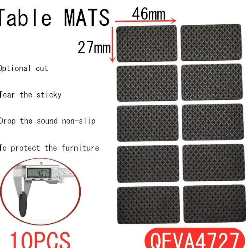 Comfort u0026 Style Gadgets Für Zuhause-Rutschfeste, selbstklebende Stuhlfußpolster – Schutz aller Oberflächen