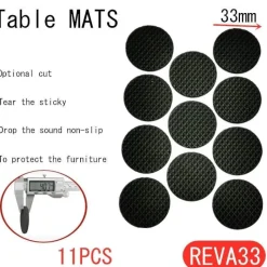 Comfort u0026 Style Gadgets Für Zuhause-Rutschfeste, selbstklebende Stuhlfußpolster – Schutz aller Oberflächen