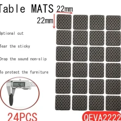 Comfort u0026 Style Gadgets Für Zuhause-Rutschfeste, selbstklebende Stuhlfußpolster – Schutz aller Oberflächen